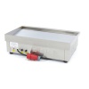 Grillplaat – sile kroom – 73 cm – rasvakogumisalusega – 400 V