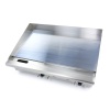 Grillplaat – sile kroom – 73 cm – rasvakogumisalusega – 400 V