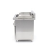 Induktsioon-grillplaat 700 – sile ja sooneline – 10000 W – topelt – alusega