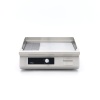 Induktsioon-grillplaat 700 – sile ja sooneline – 5000 W – topelt