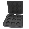 Tartletivorm, silinder – 80 mm – 9 tk