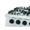 Heavy-duty pliit – 4 põletit – kaheosaline – 70 cm sügav – 31 kW – gaas ahjuga