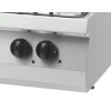 Heavy-duty pliit – 4 põletit – kaheosaline – 70 cm sügav – 24 kW – gaas