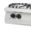Heavy-duty pliit – 4 põletit – kaheosaline – 70 cm sügav – 24 kW – gaas