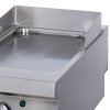 Premium grillplaat – sile kroom – üheosaline – 90 cm sügav – gaas