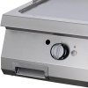 Premium grillplaat – sile kroom – kaheosaline – 90 cm sügav – gaas