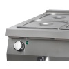 Premium bain-marie – kaheosaline – 90 cm sügav – elektriline