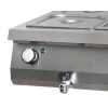 Premium bain-marie – kaheosaline – 90 cm sügav – elektriline