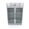 Külmik – 1200 L – 6 reguleeritavat riiulit (2/1 GN) – roostevaba – klaasuksega