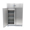 Külmik – 1200 L – 6 reguleeritavat riiulit (2/1 GN) – roostevaba – ratastel