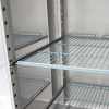 Sügavkülmik – 1400 L – 6 reguleeritavat riiulit (2/1 GN) – roostevaba – klaasustega
