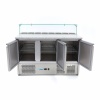 Pitsa külmtöölaud 137 cm – 8 x 1/6 GN