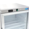 Külmik – 200 L – roostevaba – klaasuksega