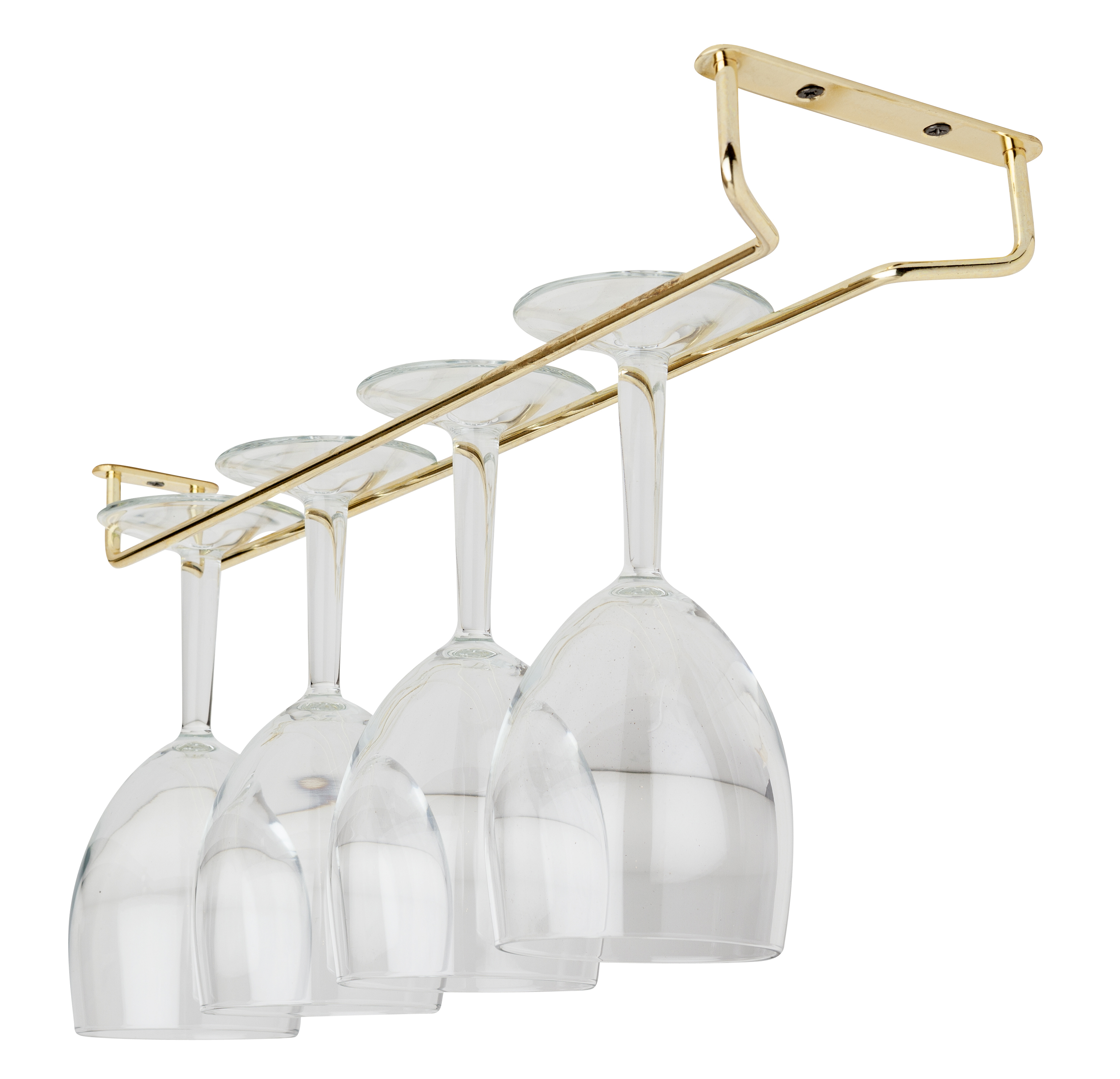 Riputatav klaasihoidik, messing, 30 cm, 2 tk