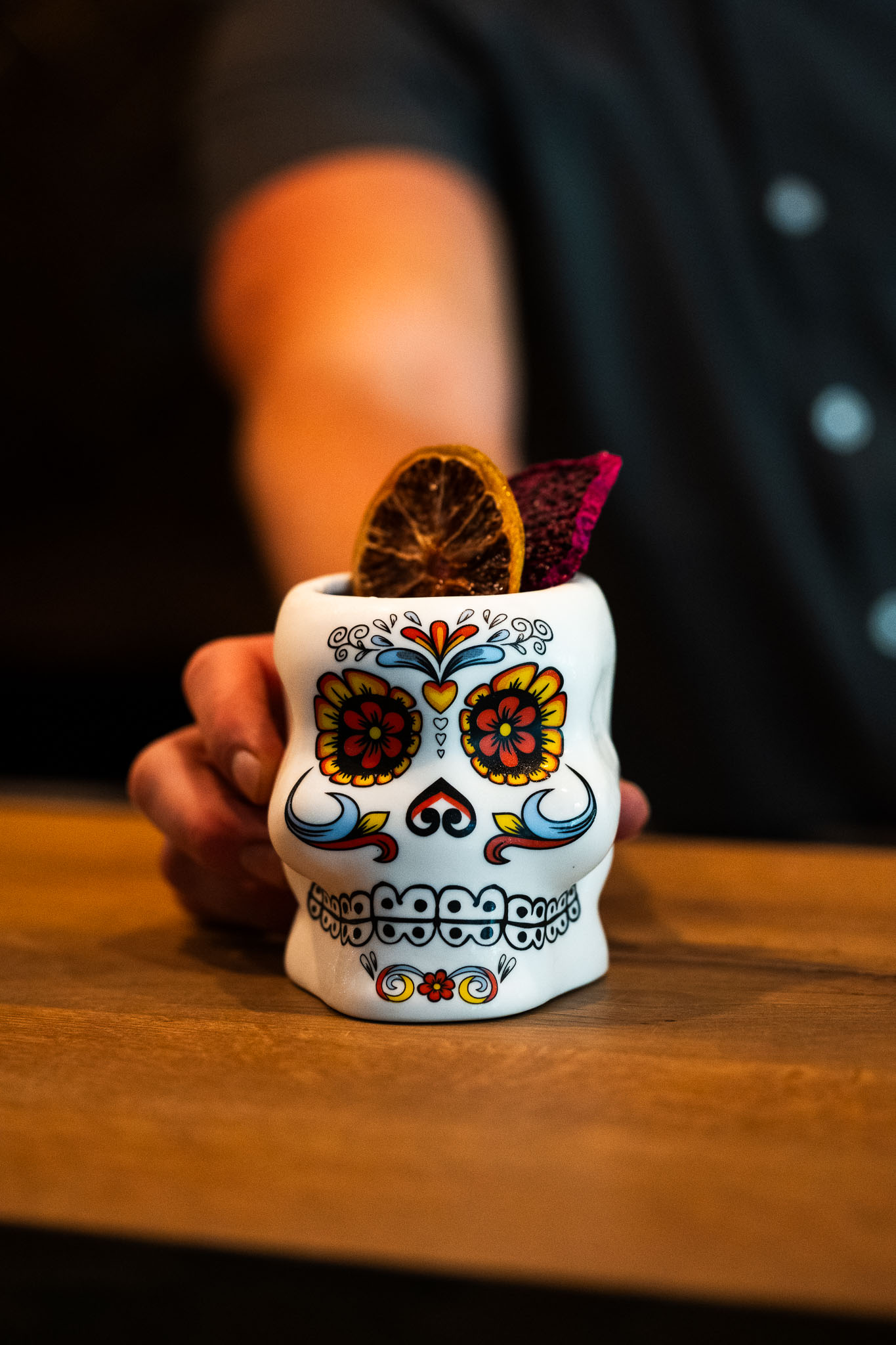 Calavera pealuuklaas, 450 ml