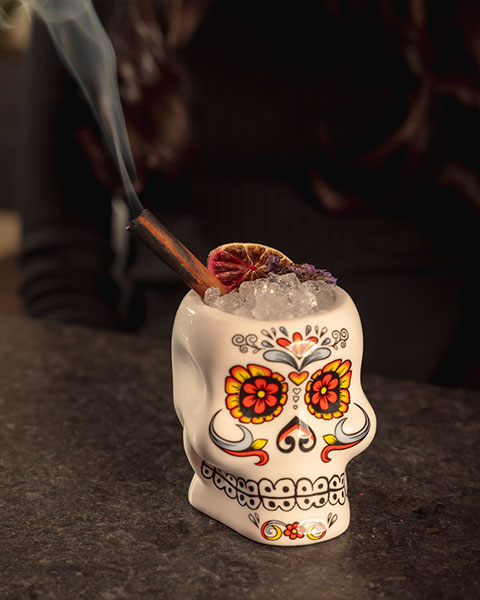 Calavera pealuuklaas, 450 ml
