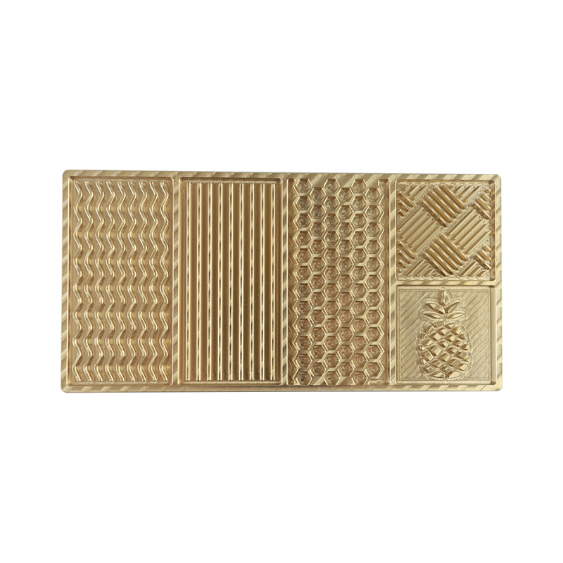Jäätemplite komplekt, messing, 5 tk