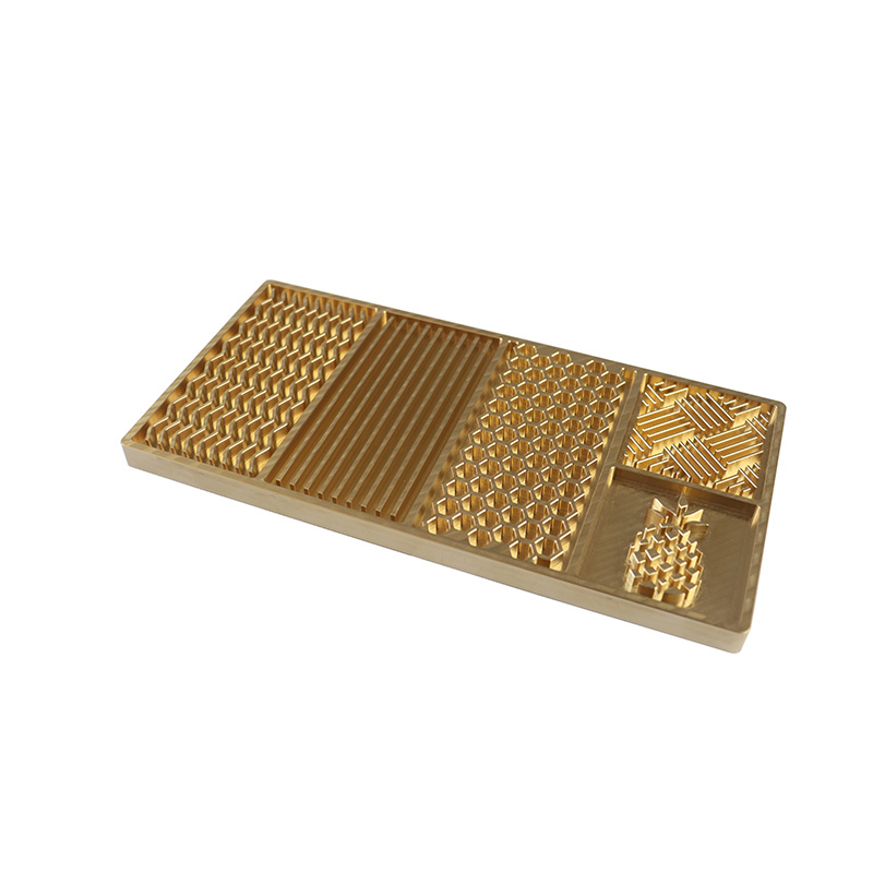Jäätemplite komplekt, messing, 5 tk