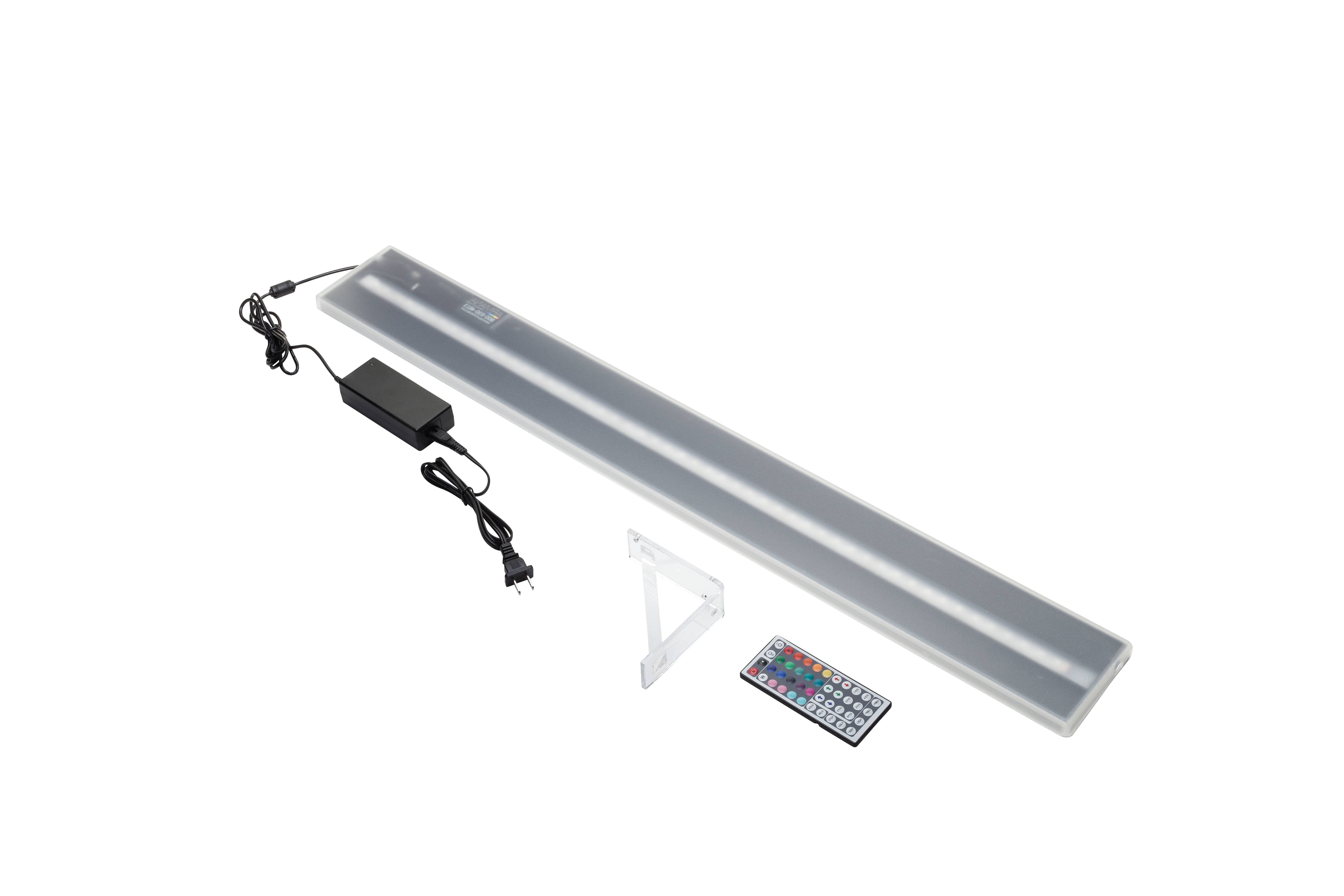 LED-valgustusega seinariiul, 90 cm