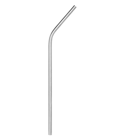 Kumerad joogikõrred, roostevaba teras, 21 cm, 4 tk