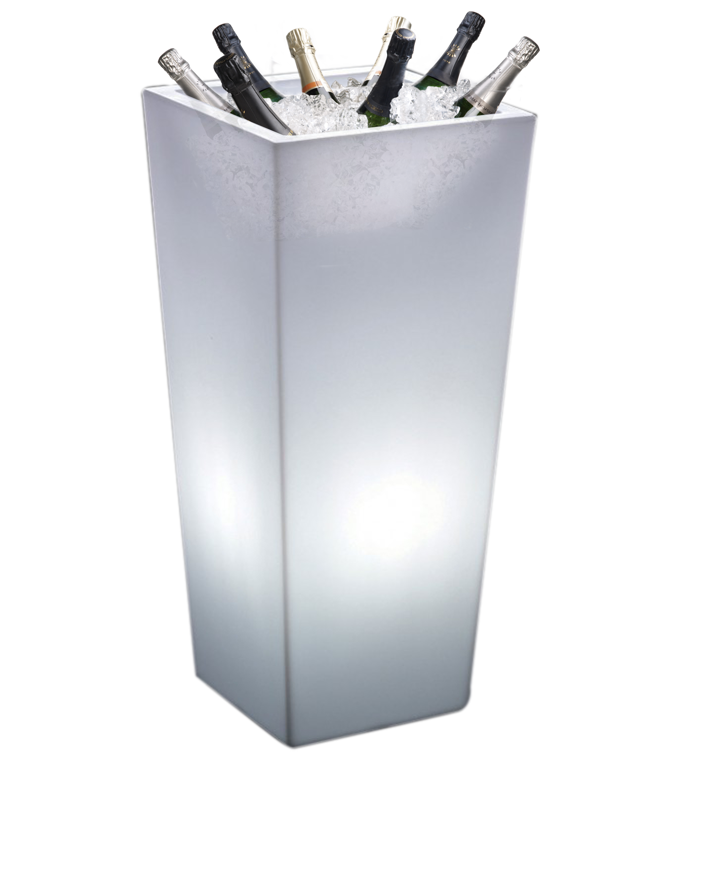 Kandiline LED-veiniküüler Totem, 8–10 pudelile