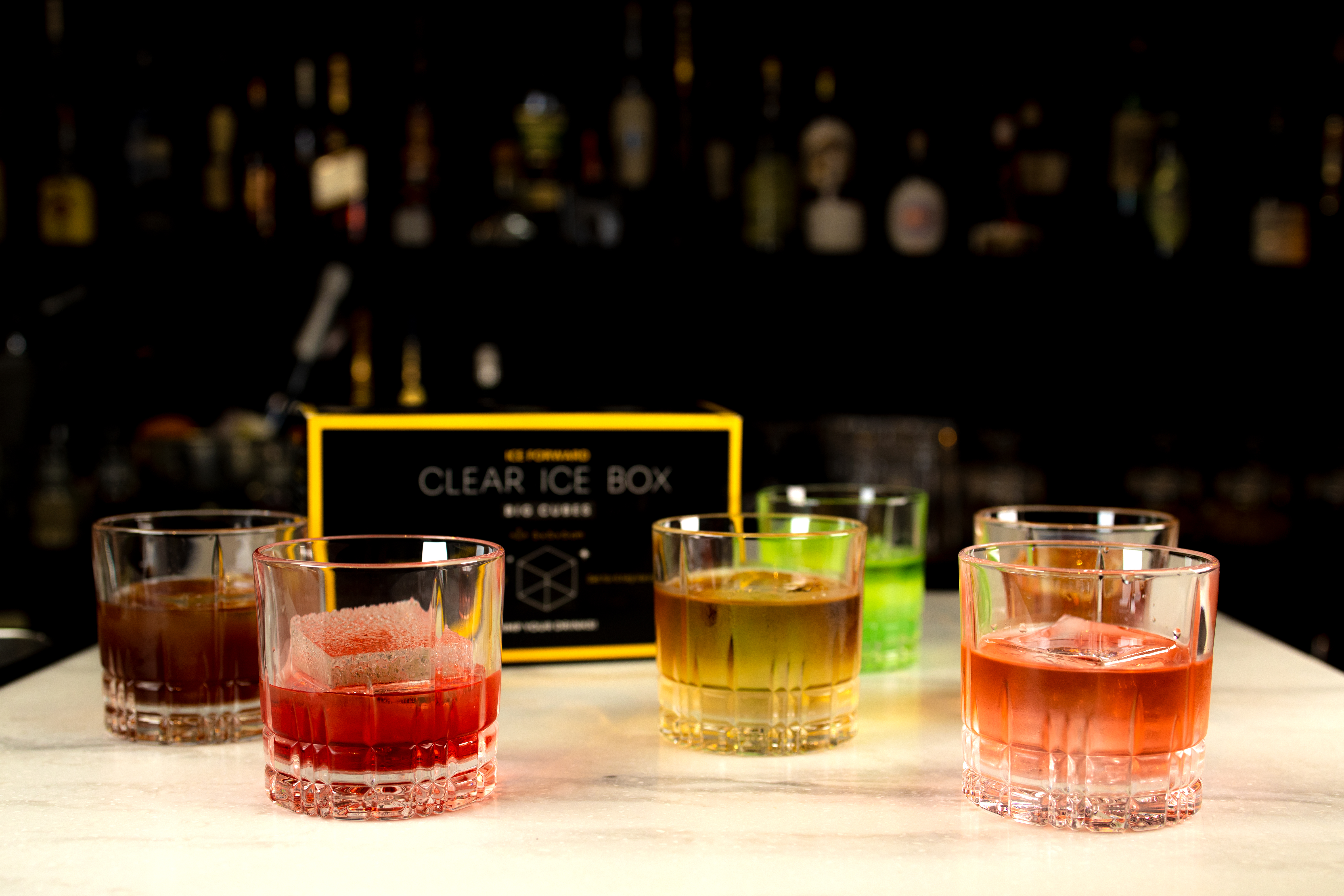 Clear Ice Box jääkuubikuvorm, 6 tk