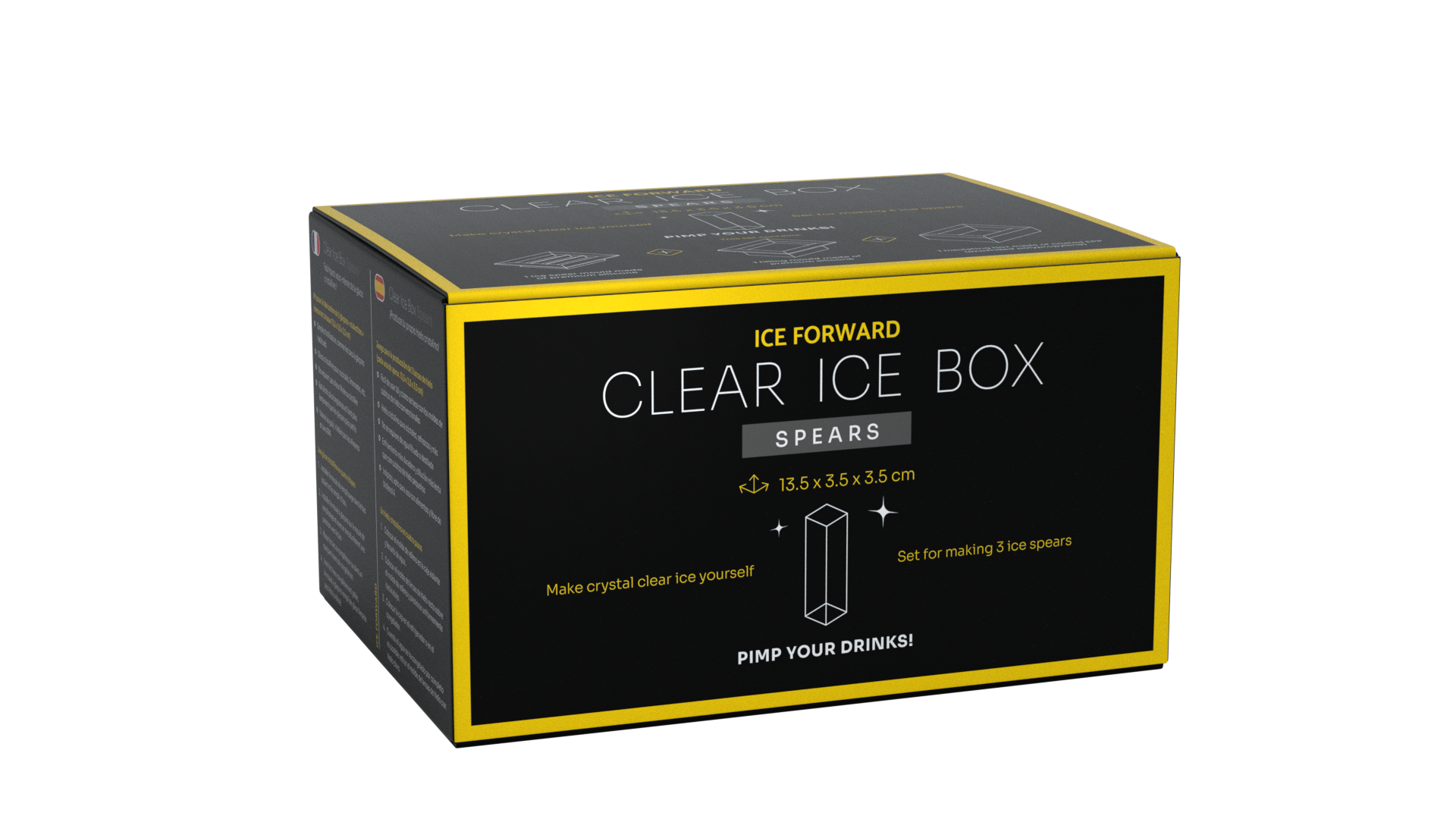 Clear Ice Box jääpulgavorm, 3 tk