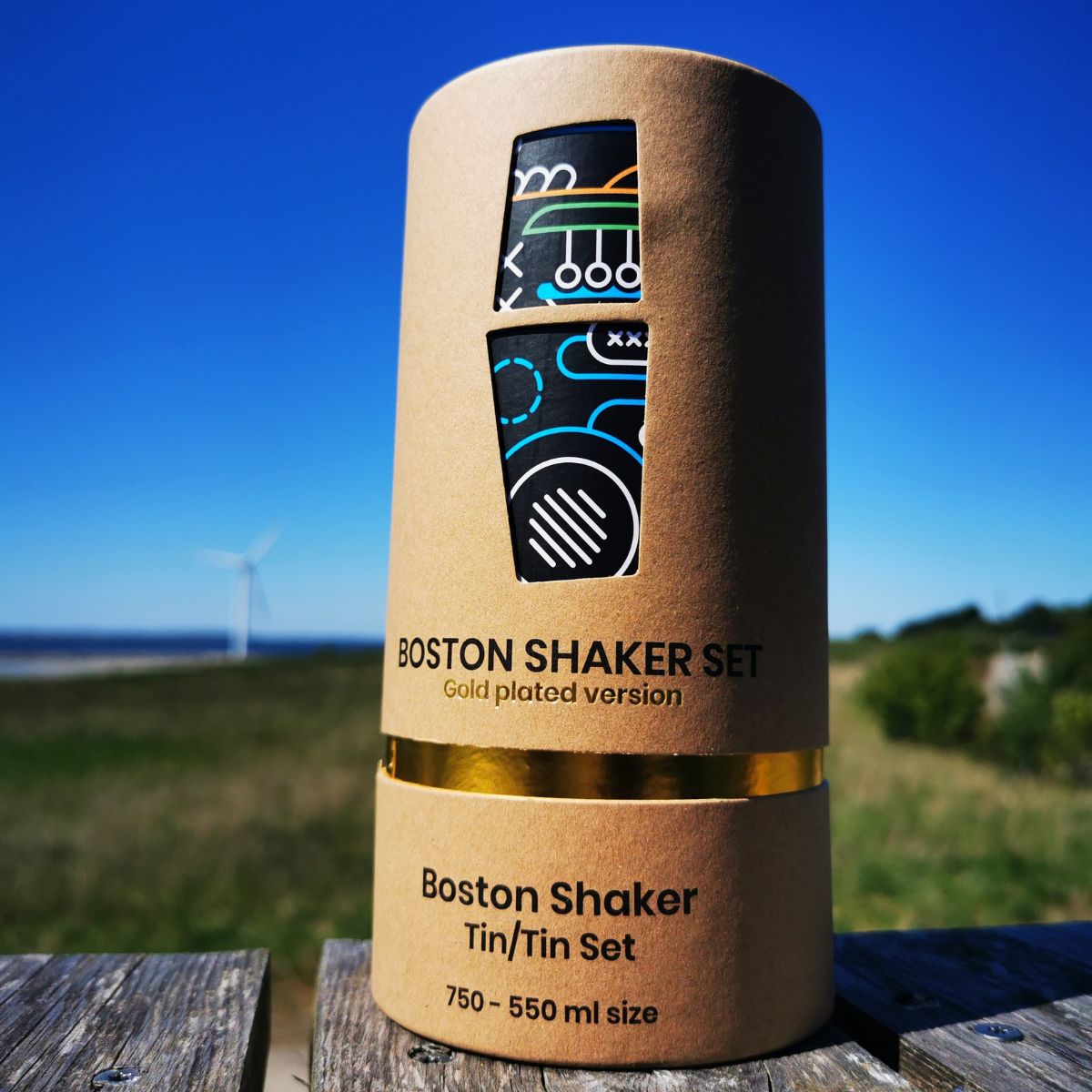 Boston Tin/Tin šeiker 750 ml