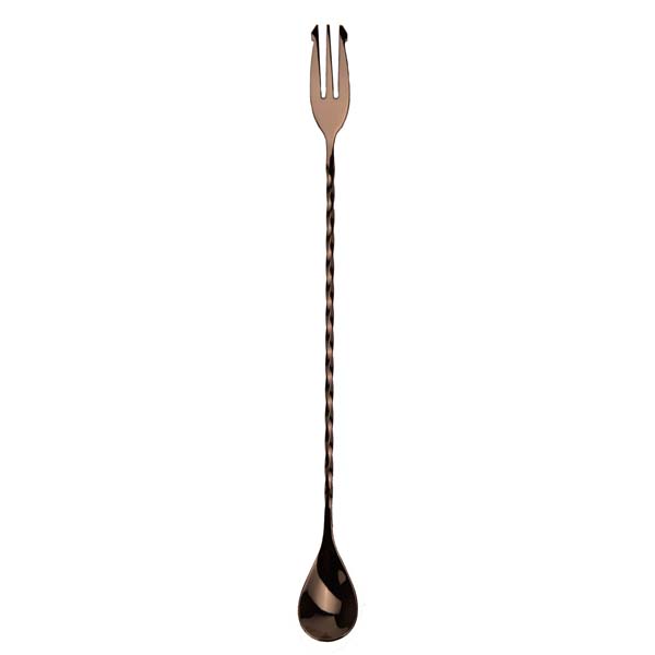 Baarilusikas kahvliga 30 cm