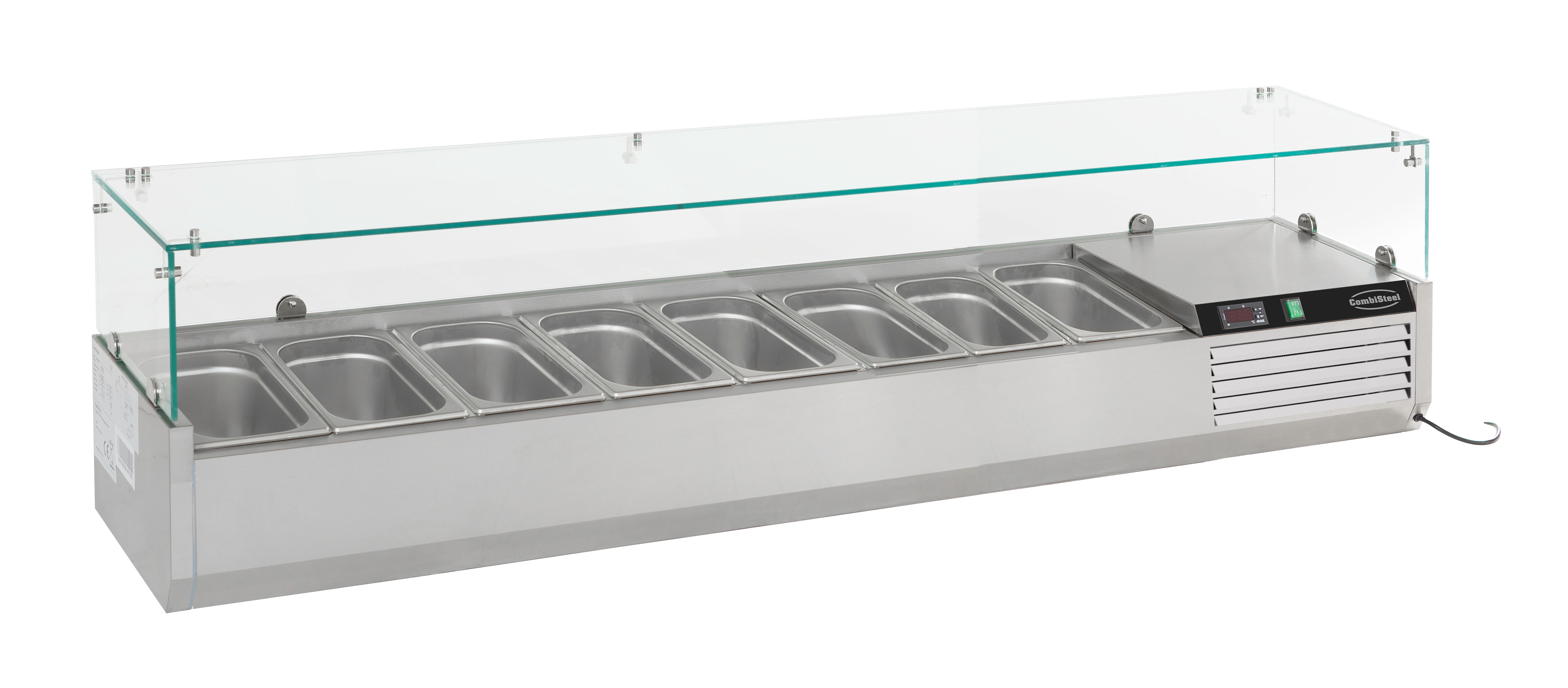 Lauapealne GN-külmlett, 8 x GN 1/4