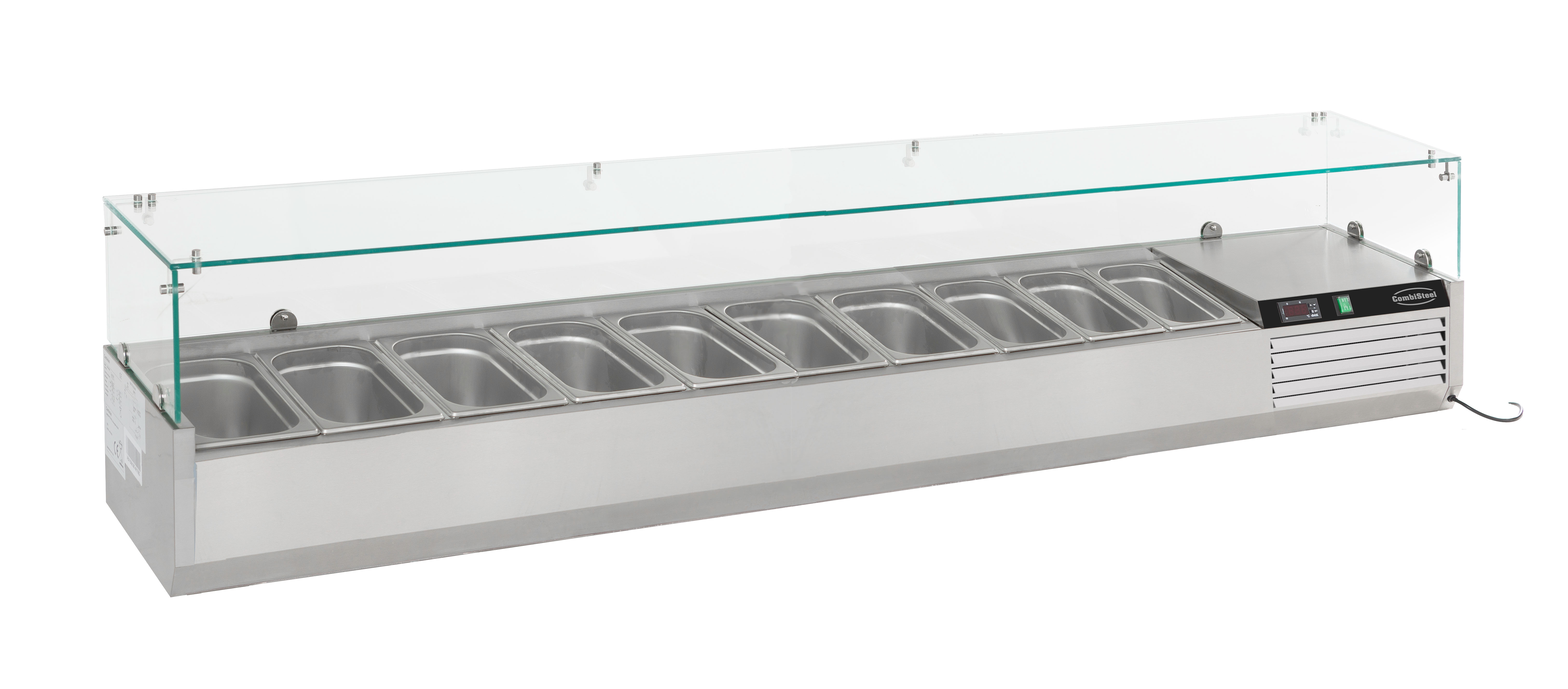 Lauapealne GN-külmlett, 10 x GN 1/4