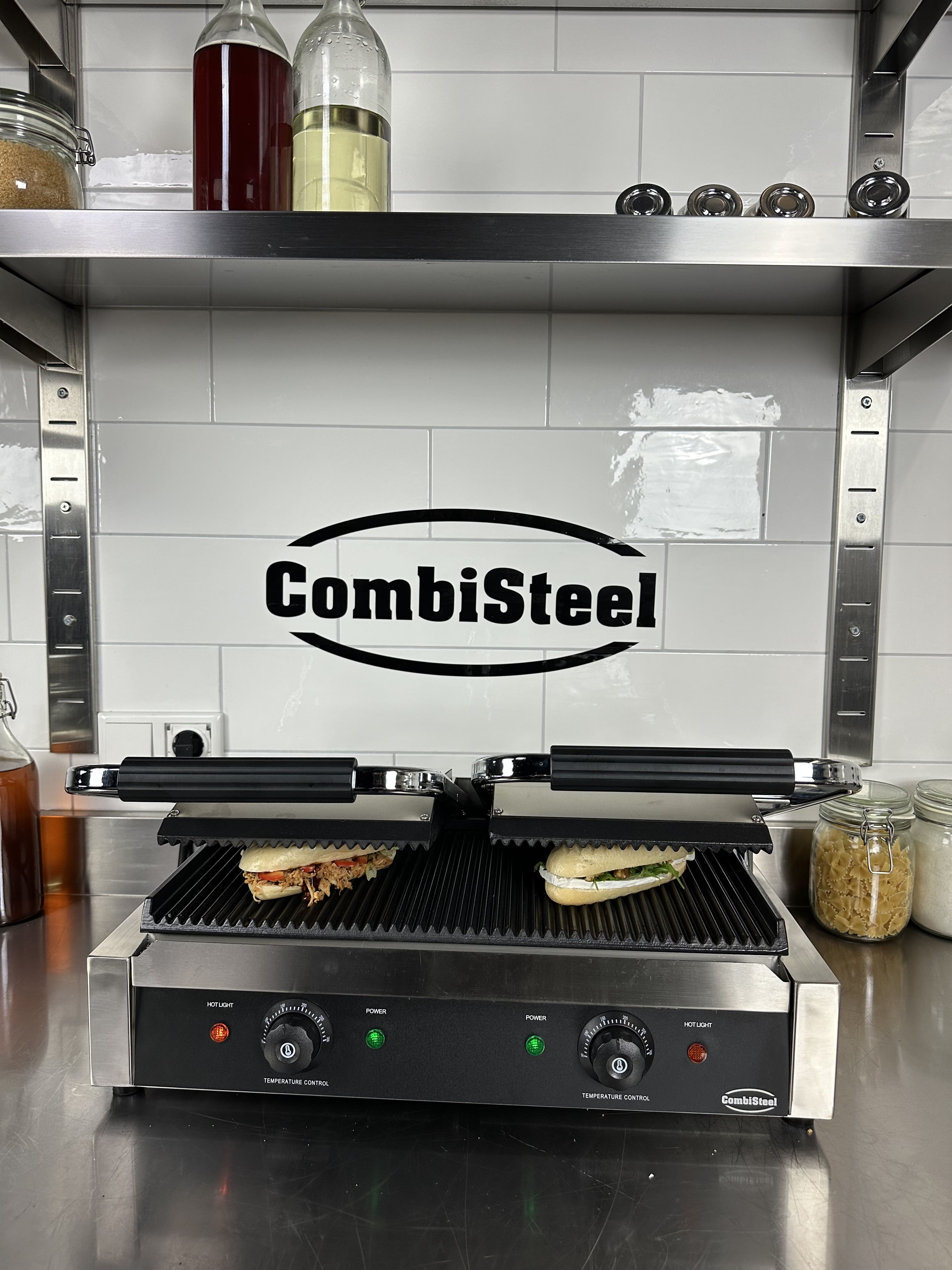 Topelt kontaktgrill
