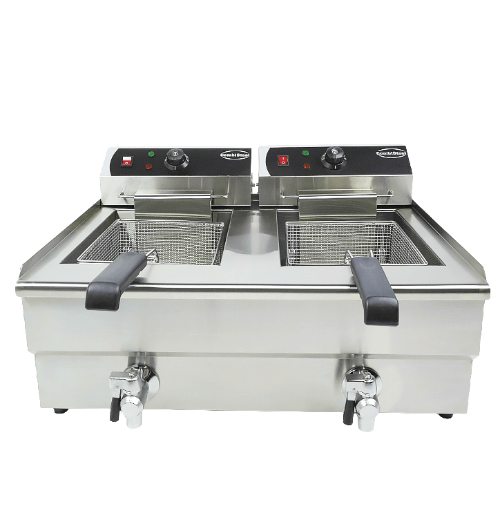 Lauapealne elektrifritüür, 2 x 10 l
