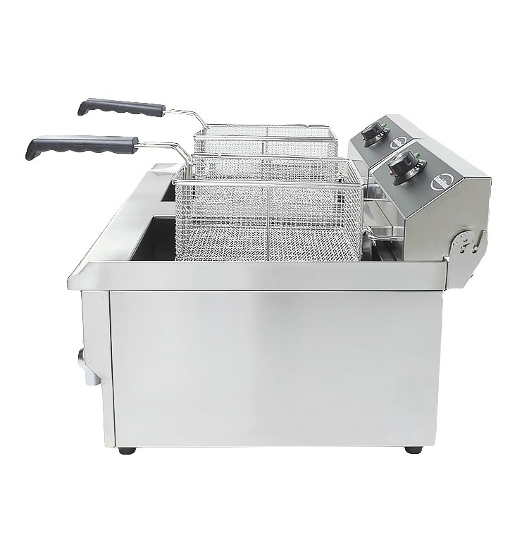 Lauapealne elektrifritüür, 2 x 10 l