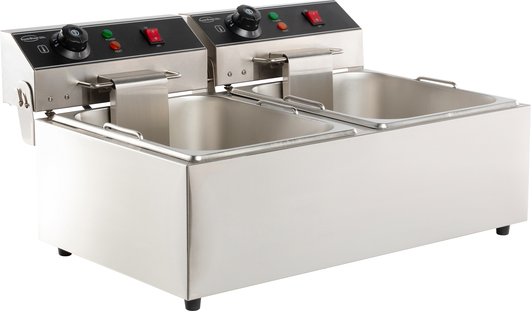 Lauapealne elektrifritüür, 2 x 6 l