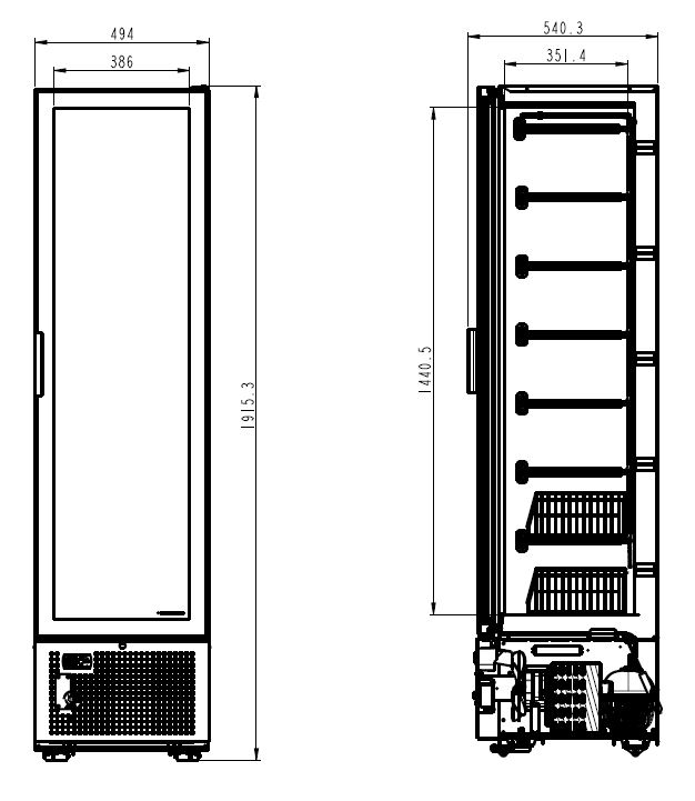 Sügavkülmik 221 l