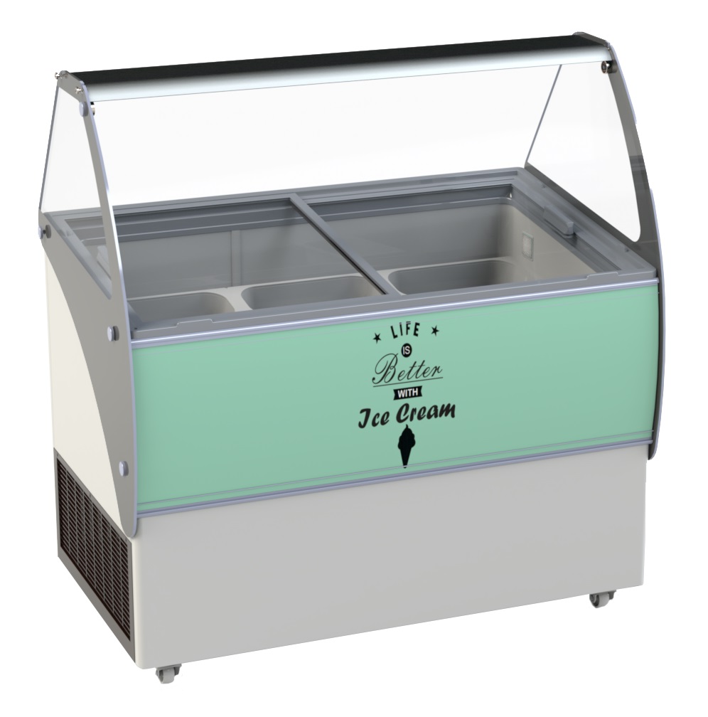 Jäätisevitriin Bali, 9 x 5 l