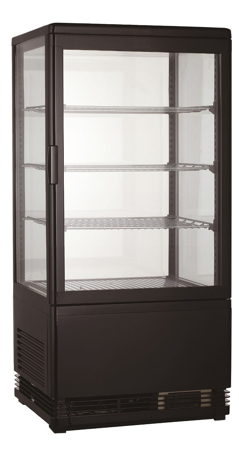 Must külmvitriin, 78 l