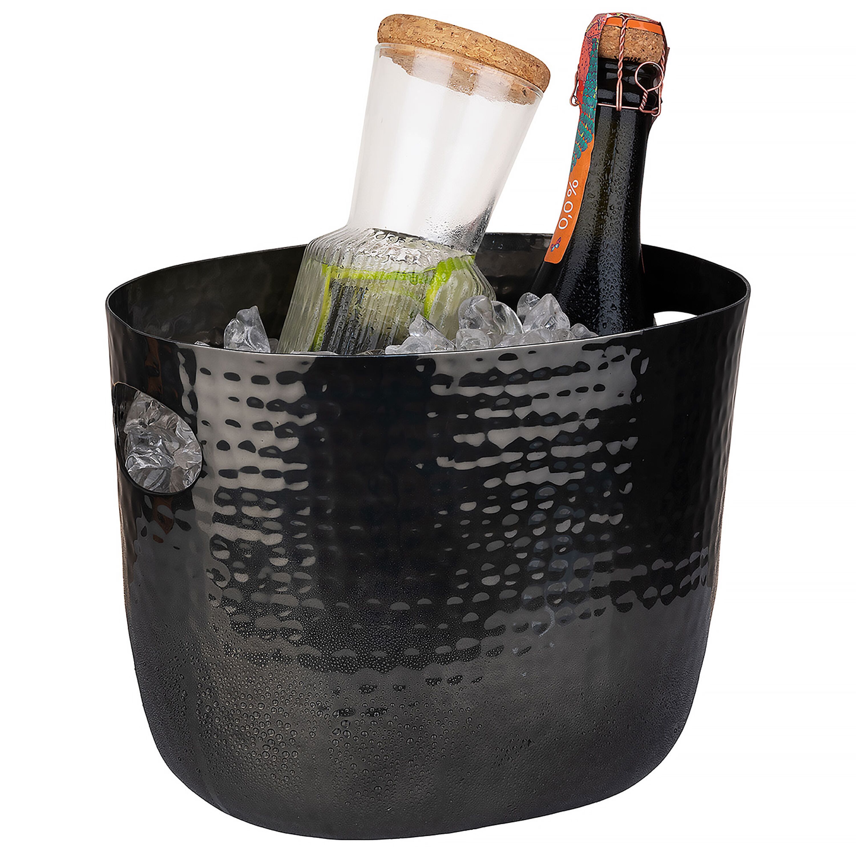 Veini- ja šampanjaämber 3,9 L must