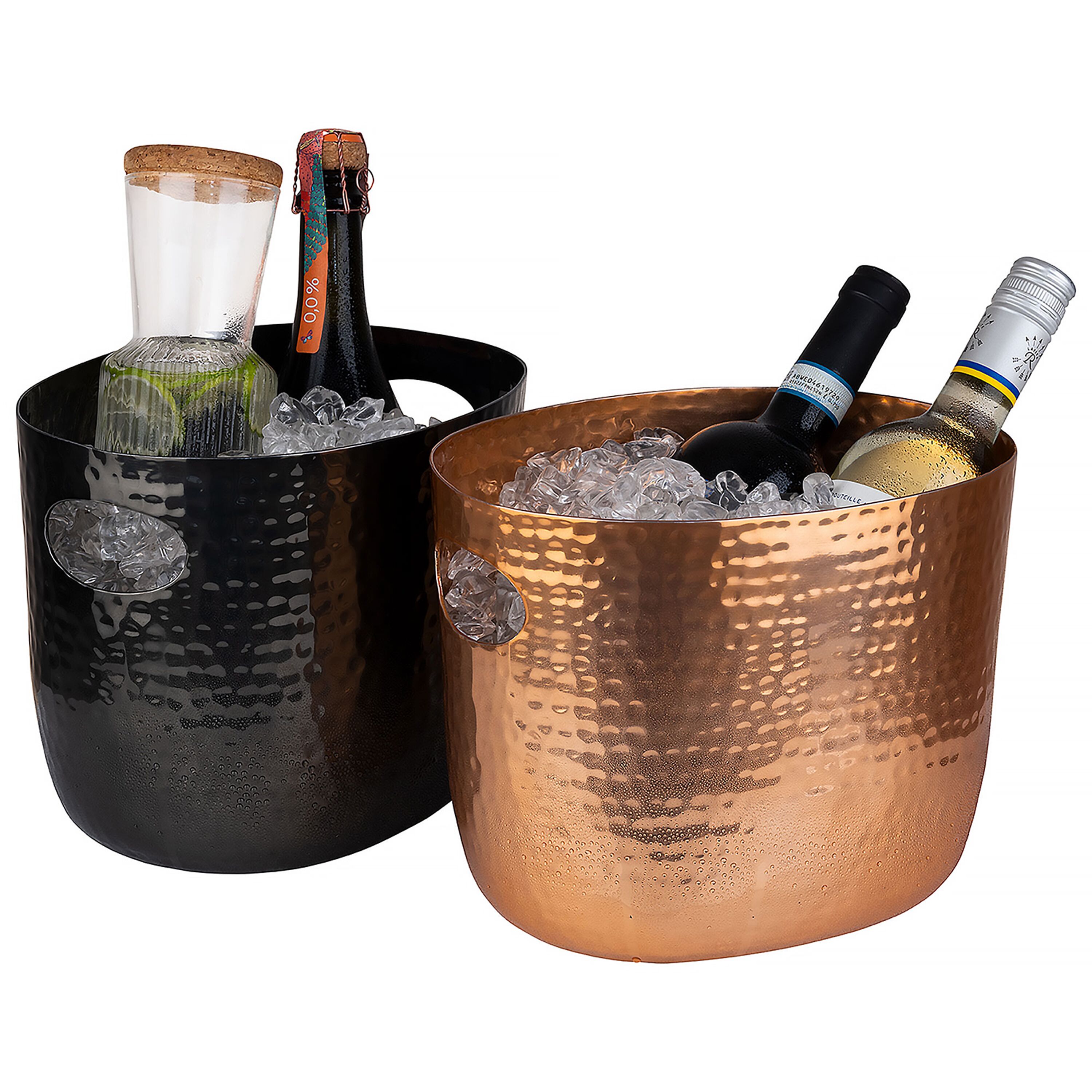 Veini- ja šampanjaämber 3,9 L must