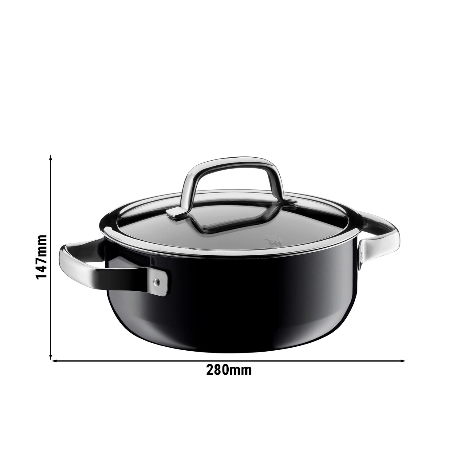 WMF Fusiontec Mineral hautamispott Ø200 mm, must
