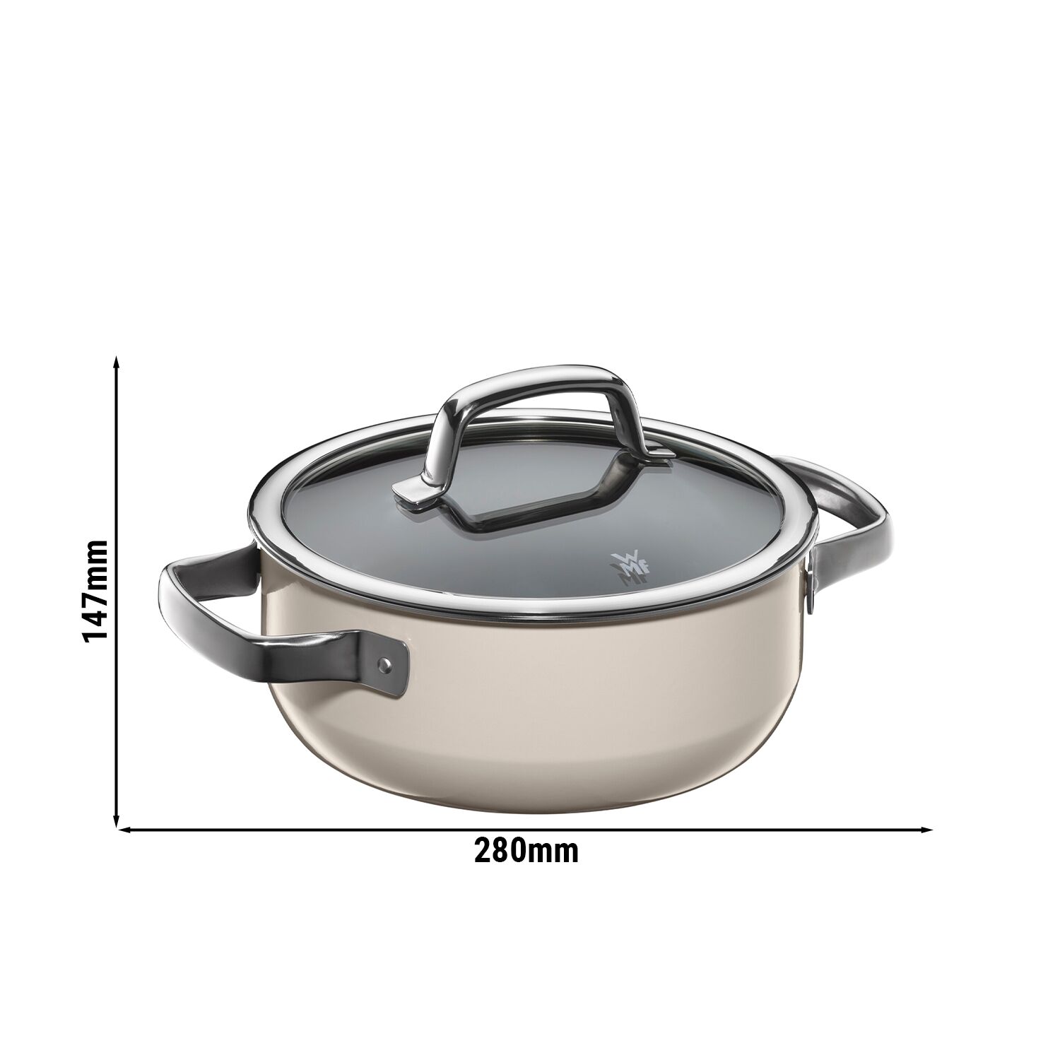 WMF Fusiontec Mineral hautamispott Ø200 mm, Macadamia