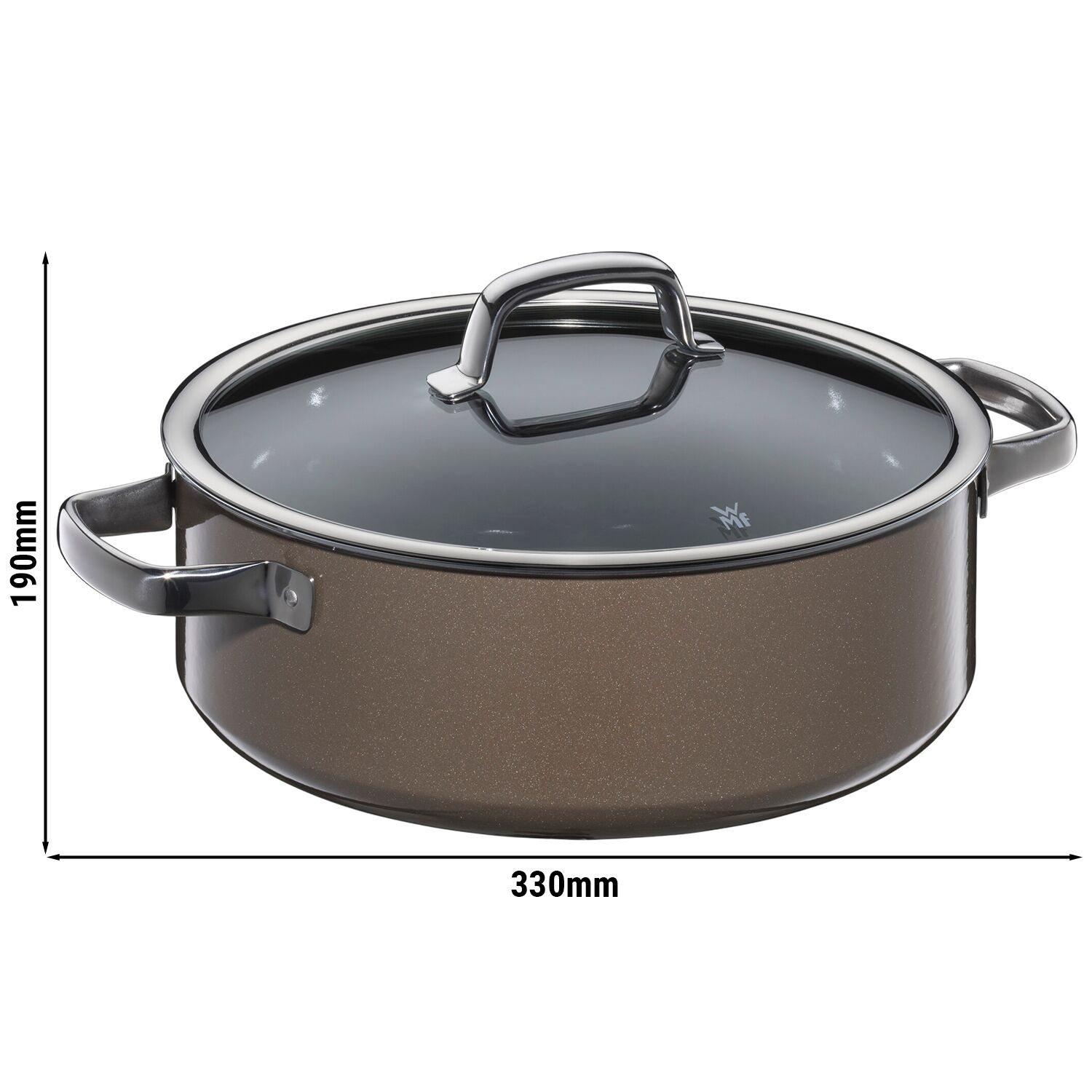 WMF Fusiontec Mineral hautamispott Ø280 mm, Dark Brass