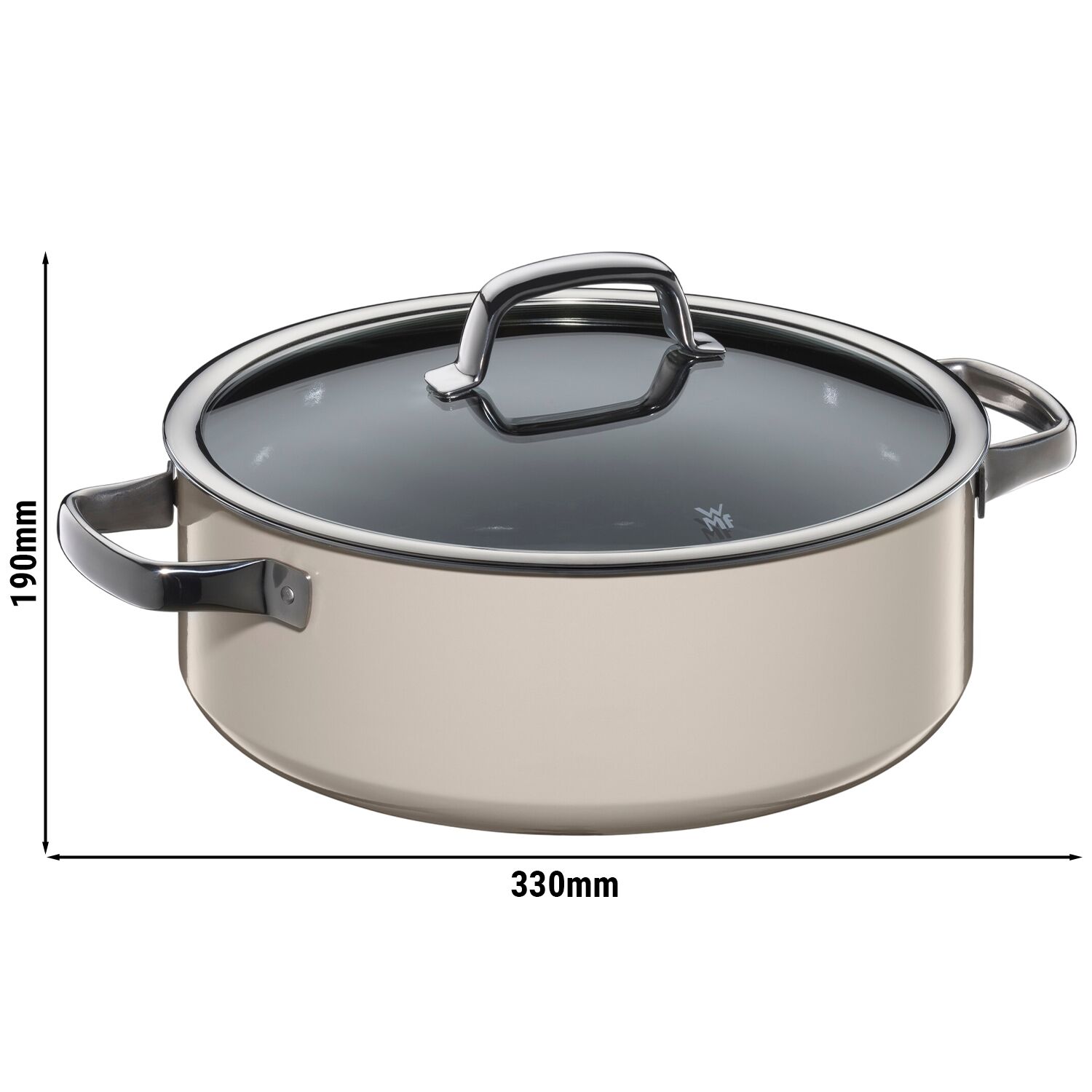 WMF Fusiontec Mineral hautamispott Ø280 mm, Macadamia