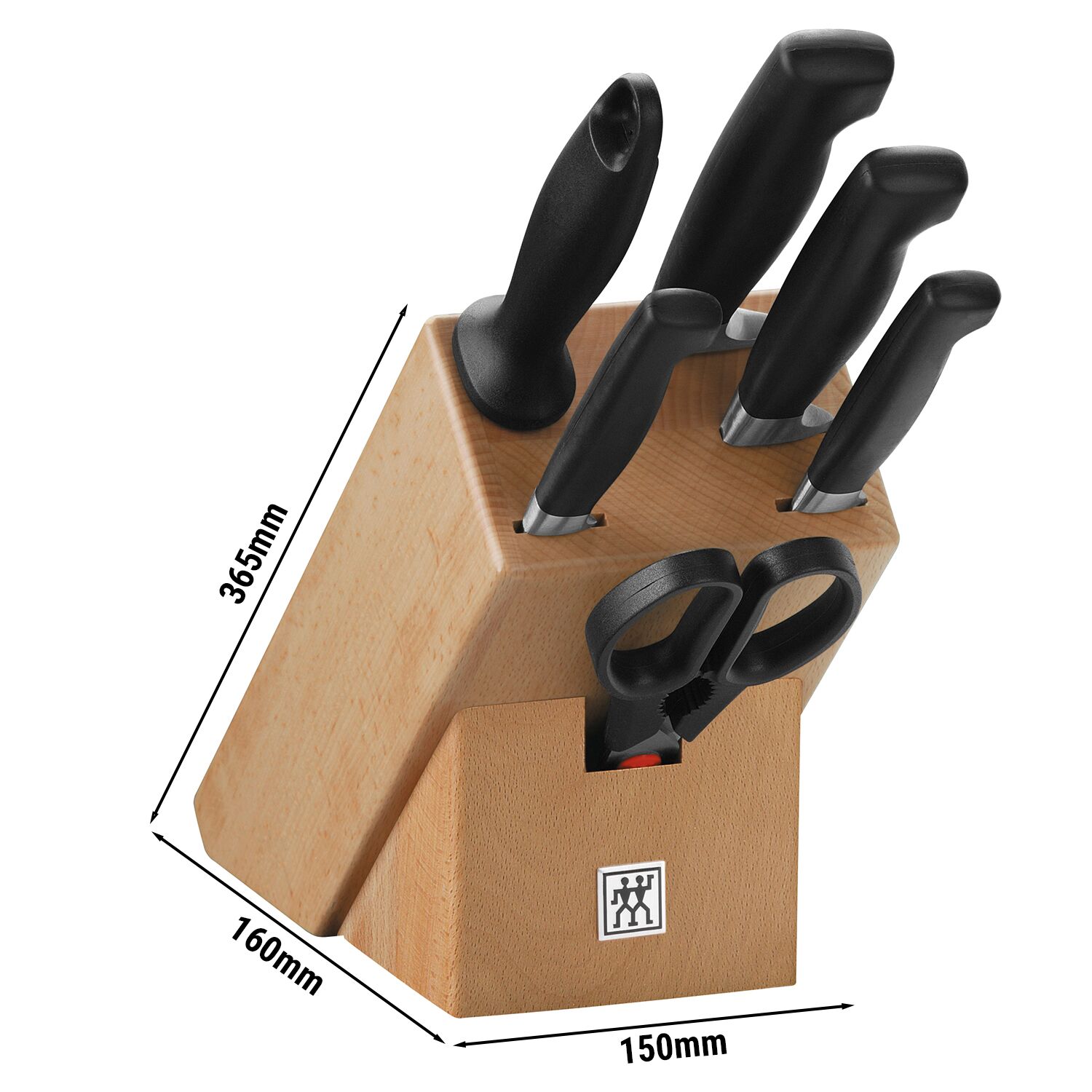 ZWILLING Four Star noakomplekt plokiga, 7-osaline