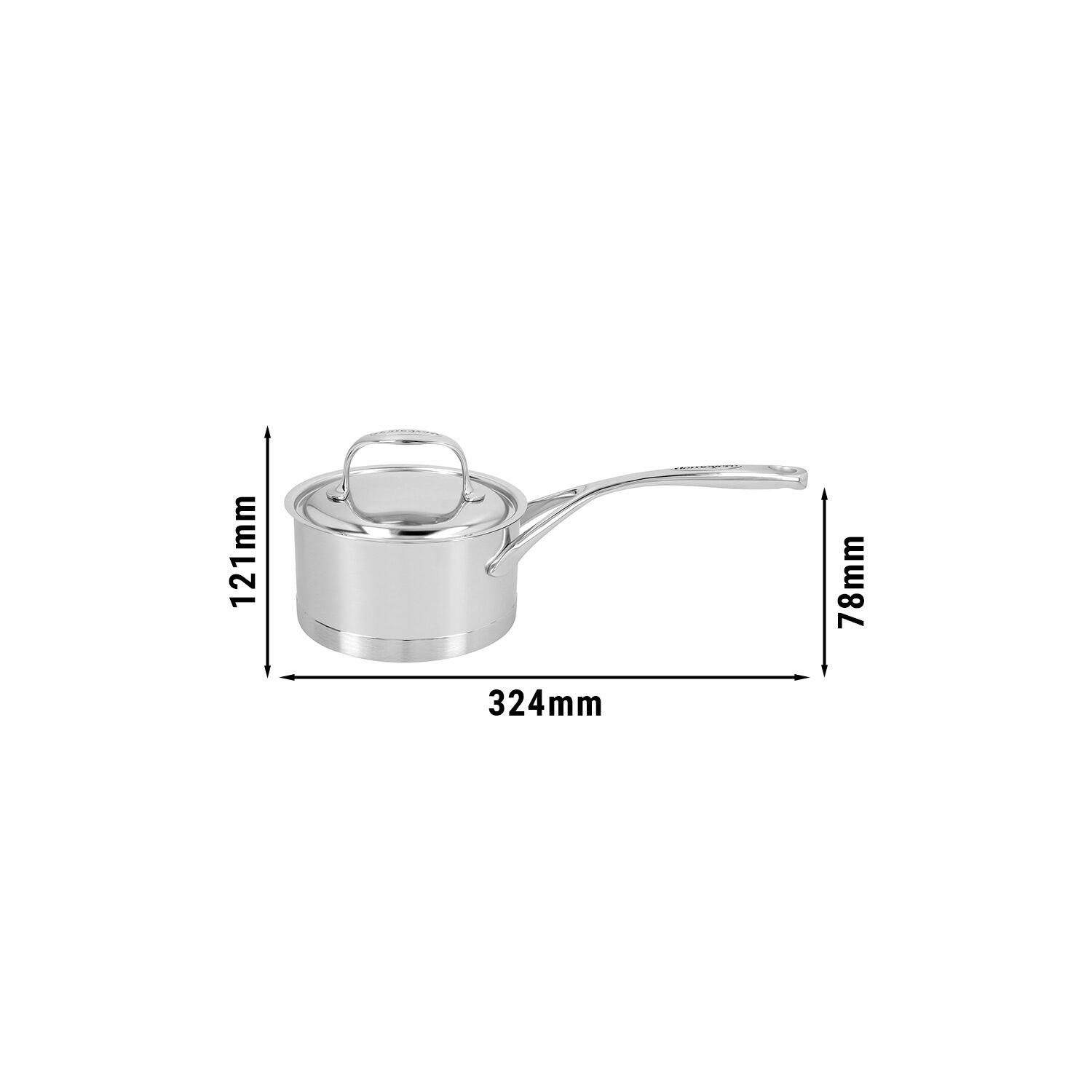 DEMEYERE Atlantis 7 kastrul Ø14 cm kaanega