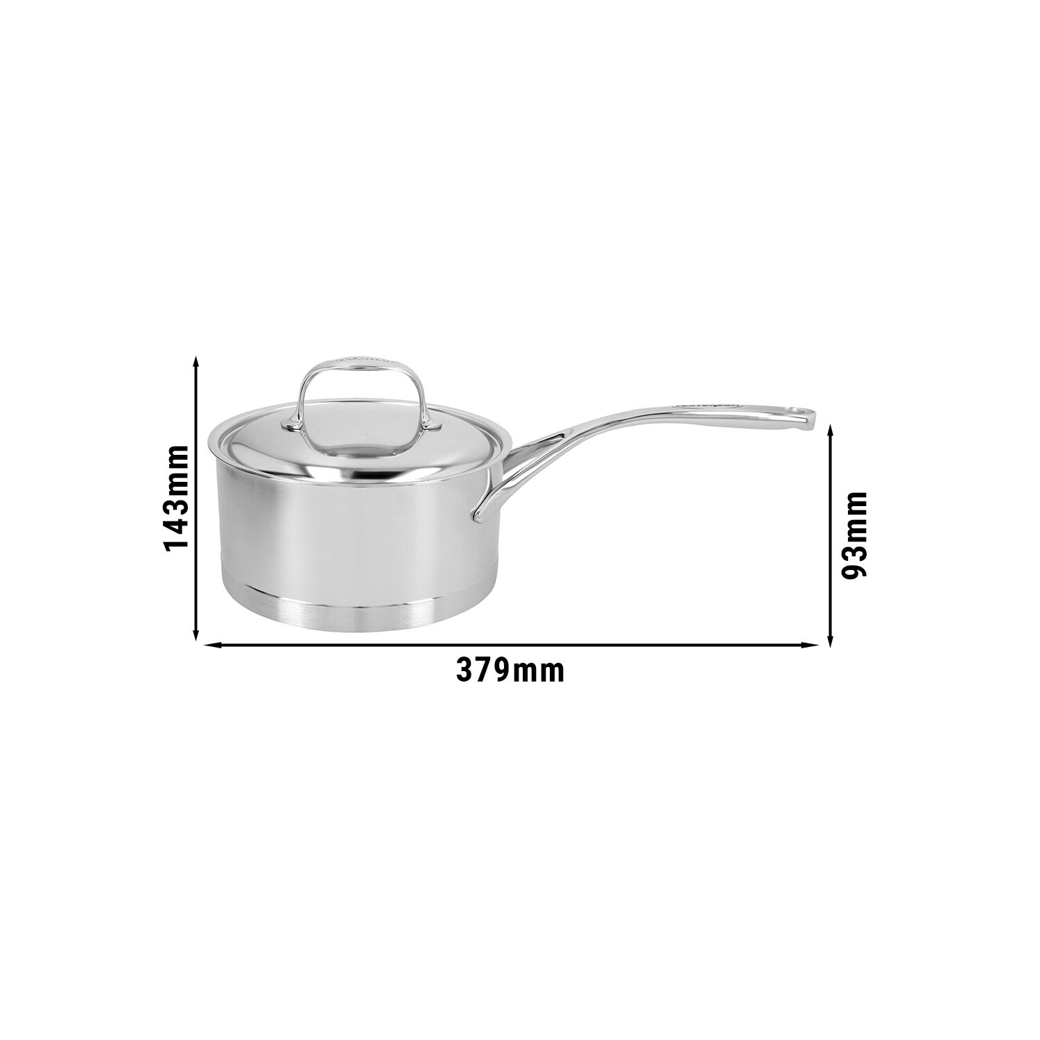 DEMEYERE Atlantis 7 kastrul Ø18 cm kaanega