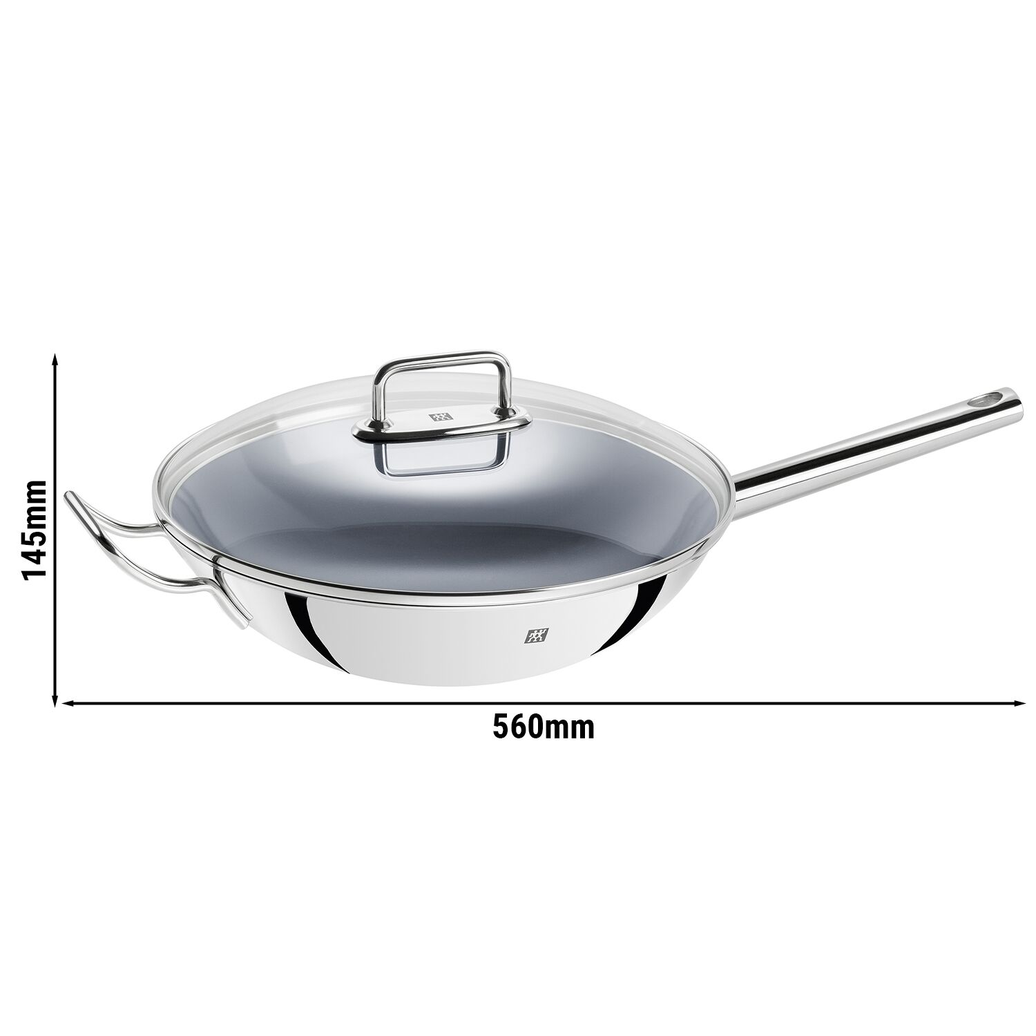 ZWILLING wokpann Ø32 cm klaaskaanega