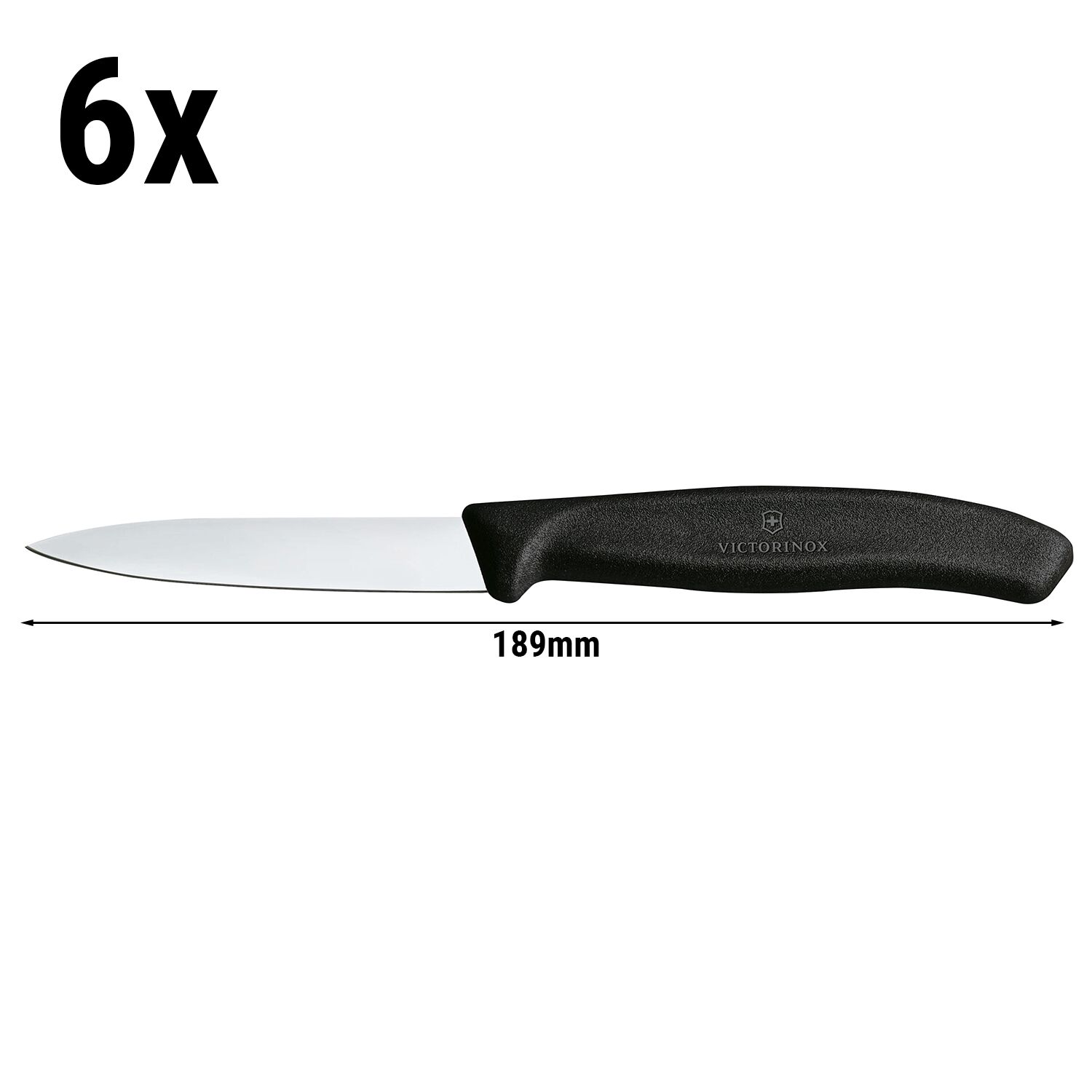 VICTORINOX Swiss Classic köögiviljanoad 8 cm – 6 tk