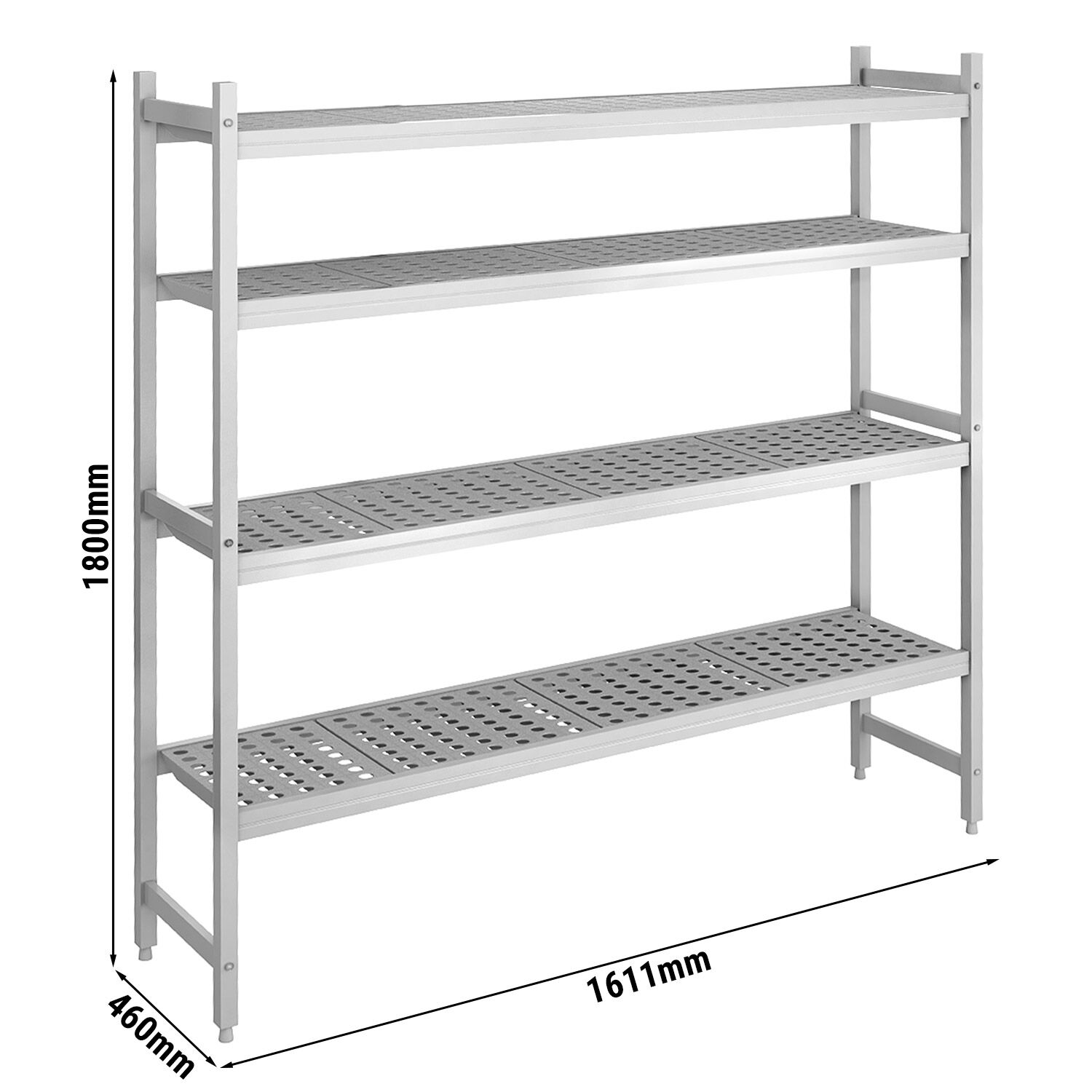 Alumiiniumriiul 1611×460mm